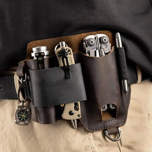 Men's Leather EDC Organizer