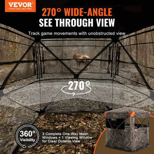 270° See Through Hunting Blind