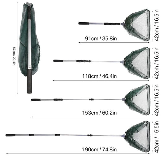 Telescopic/Folding Fishing Net