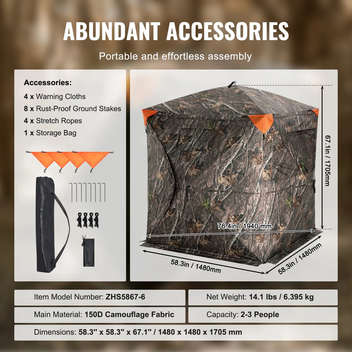 See Through Hunting Blind