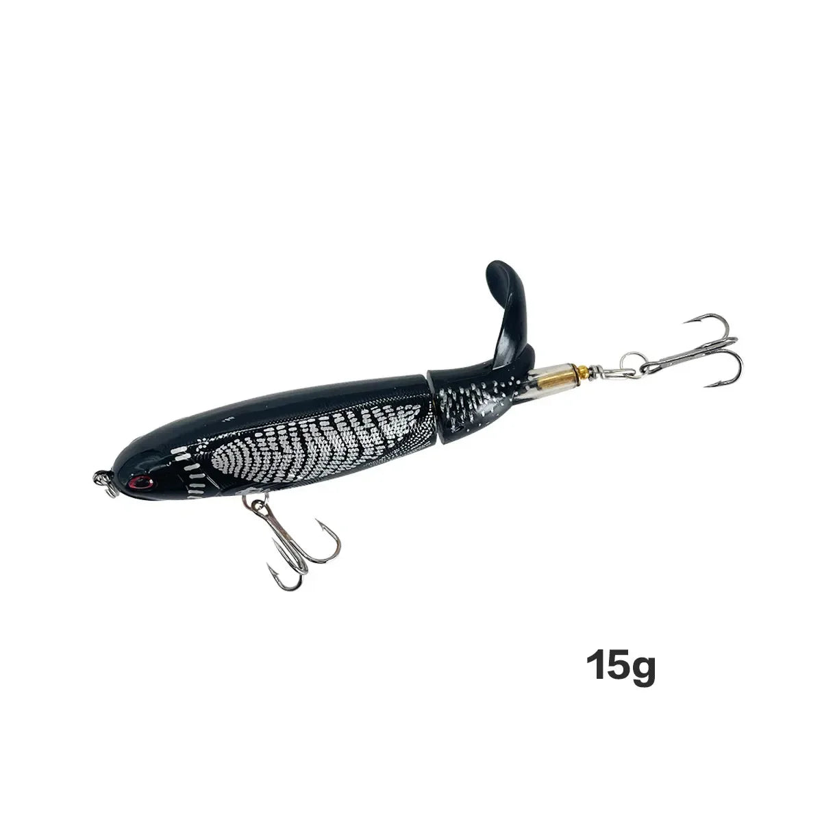 1-8Pcs Topwater Fishing Lure Whopper Popper