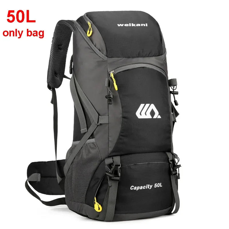 Large 50L Travel Backpack Camping and Hiking