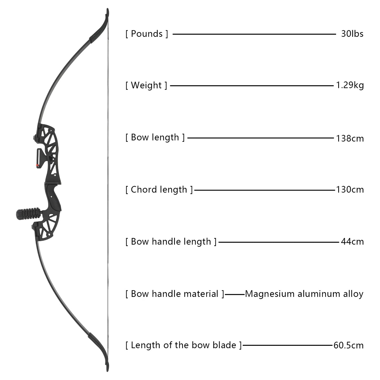 40LBS Recurve Archery Kit