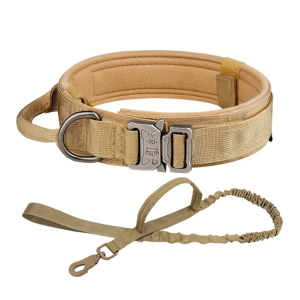 Tactical Dog Training Collar And Leash Set