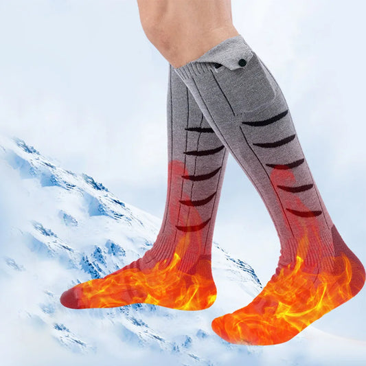 1 Pair Winter Warm Electric Heated Socks