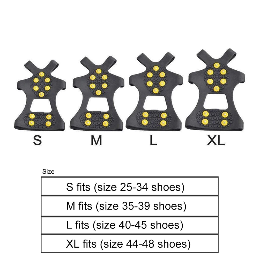 2pcs Steel Studs Climbing Crampons