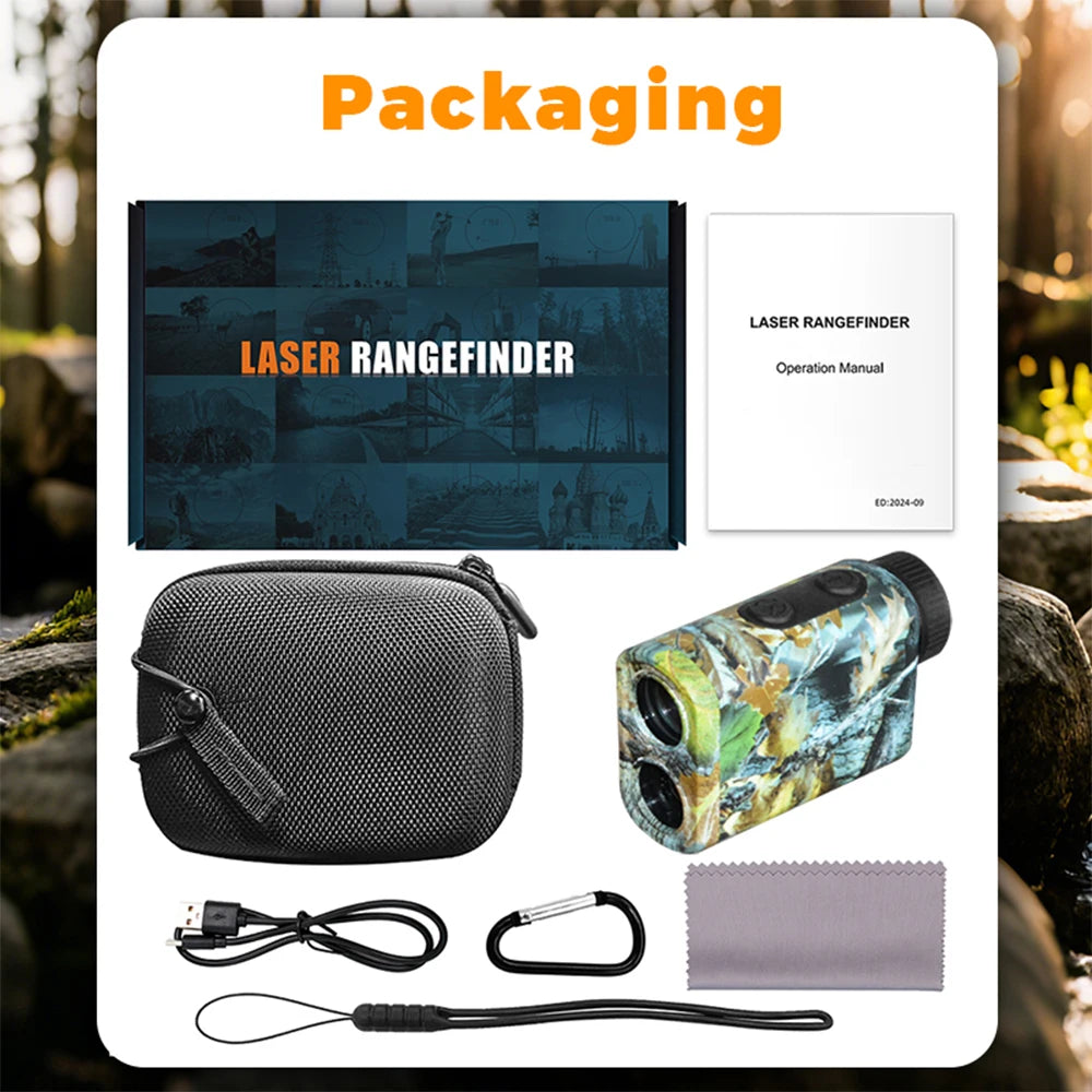 6X Laser Hunting Rangefinder