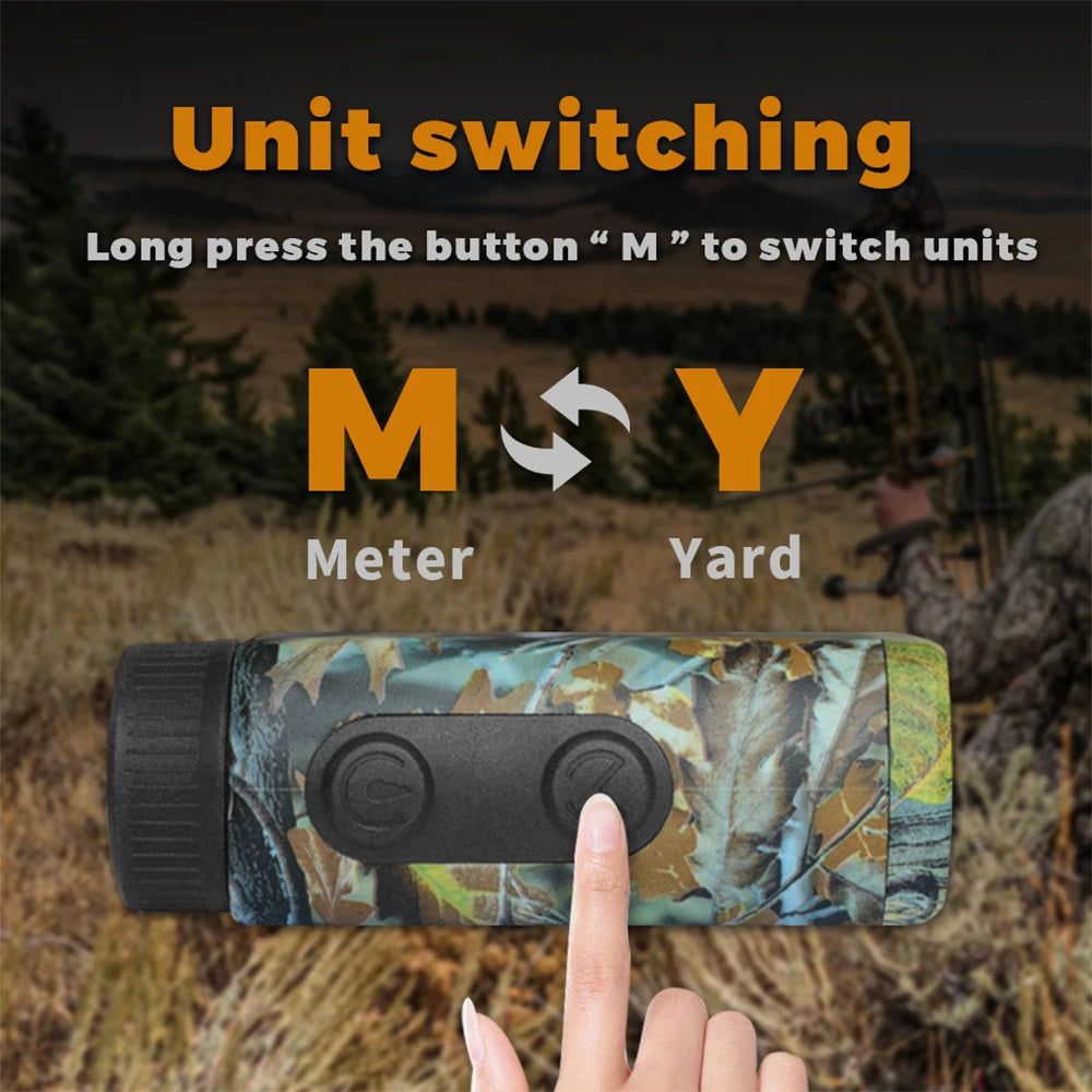 6X Laser Hunting Rangefinder