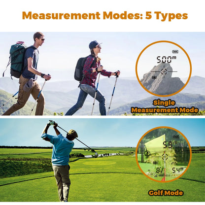 6X Laser Hunting Rangefinder