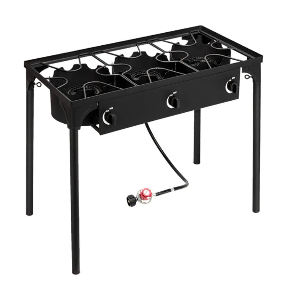 Three Burner Outdoor Camp Stove