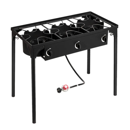 Three Burner Outdoor Camp Stove