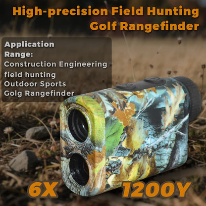 6X Laser Hunting Rangefinder