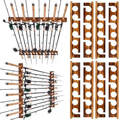 12, 18, 24 Fishing Pole Racks