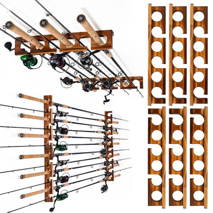 12, 18, 24 Fishing Pole Racks