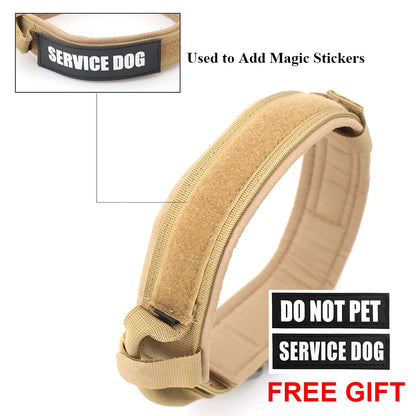 Tactical Dog Training Collar And Leash Set
