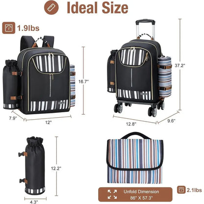 Picnic Backpack for 4 Person