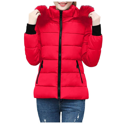 Women's Lightweight Down Winter Jacket             And Warm Winter Coat Feather Light  Adult Medium Winter Coat Women plus Size