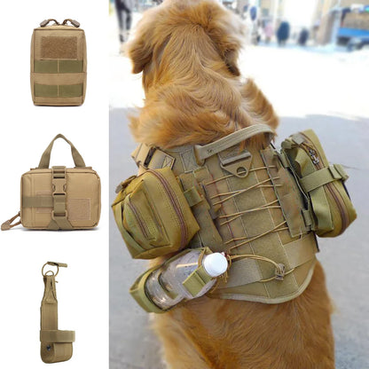 Dog Tactical Bag Set