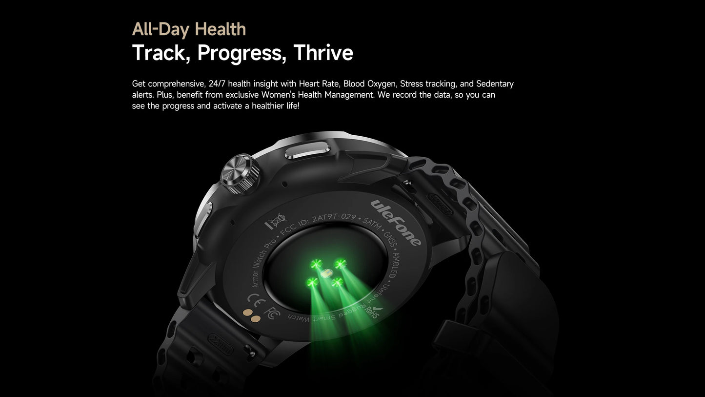 Armor Watch Pro 1.5" Smartwatch
