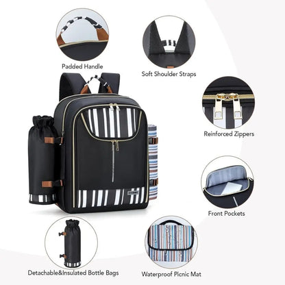 Picnic Backpack for 4 Person