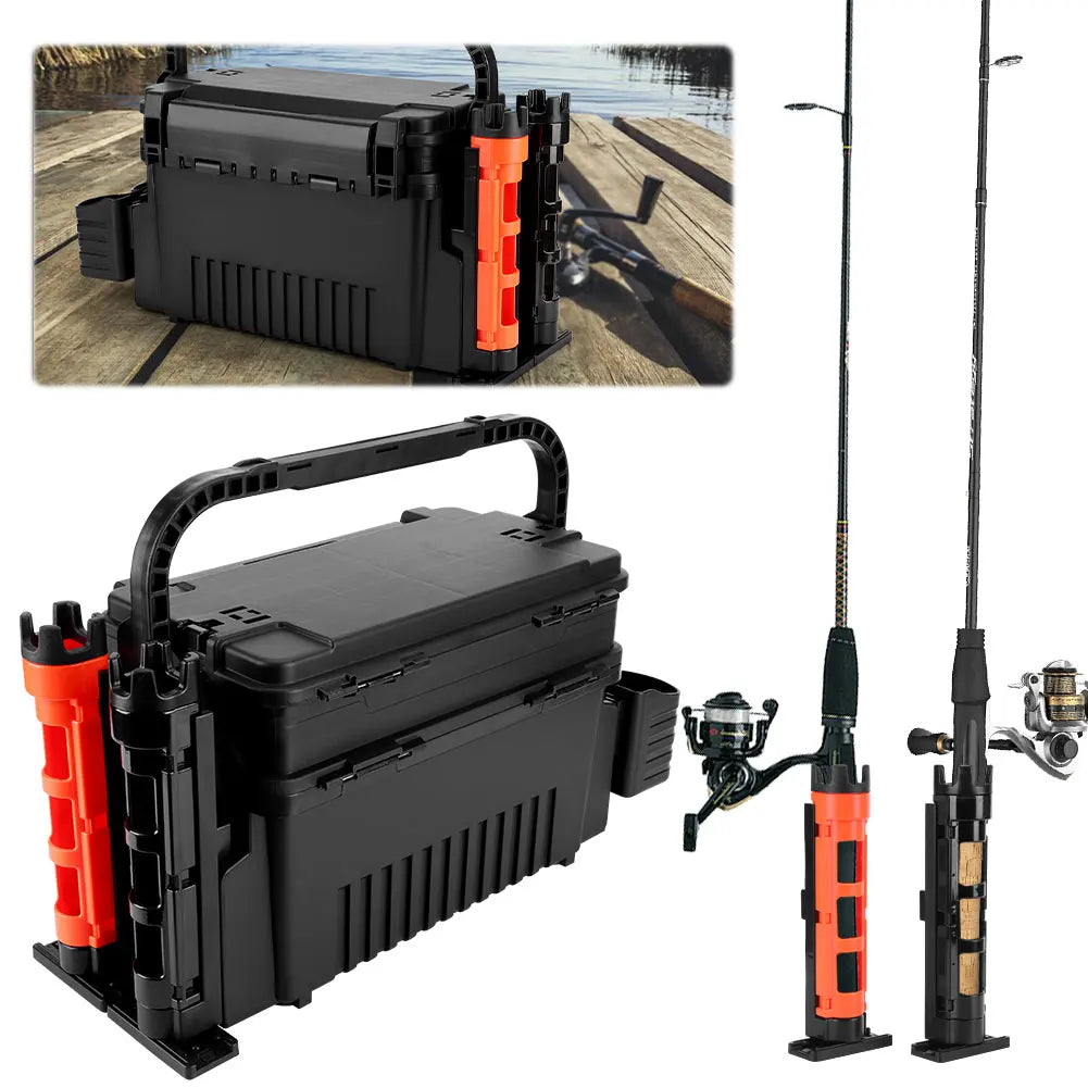 2 Tier Fishing Tackle Box