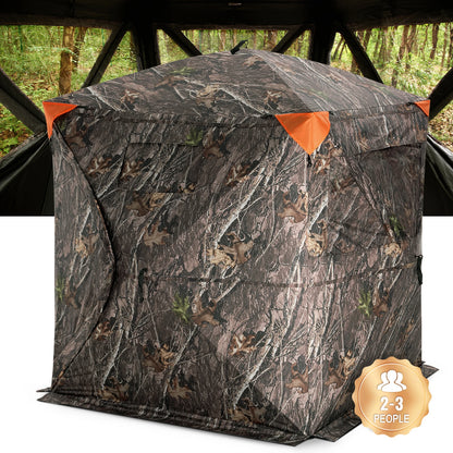 See Through Ground Hunting Blind 270°