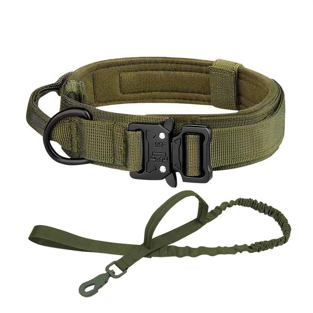 Tactical Dog Training Collar And Leash Set