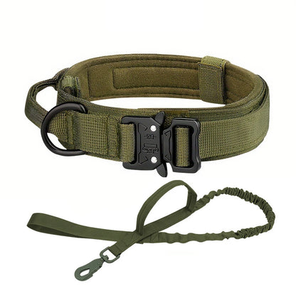 Tactical Dog Training Collar And Leash Set
