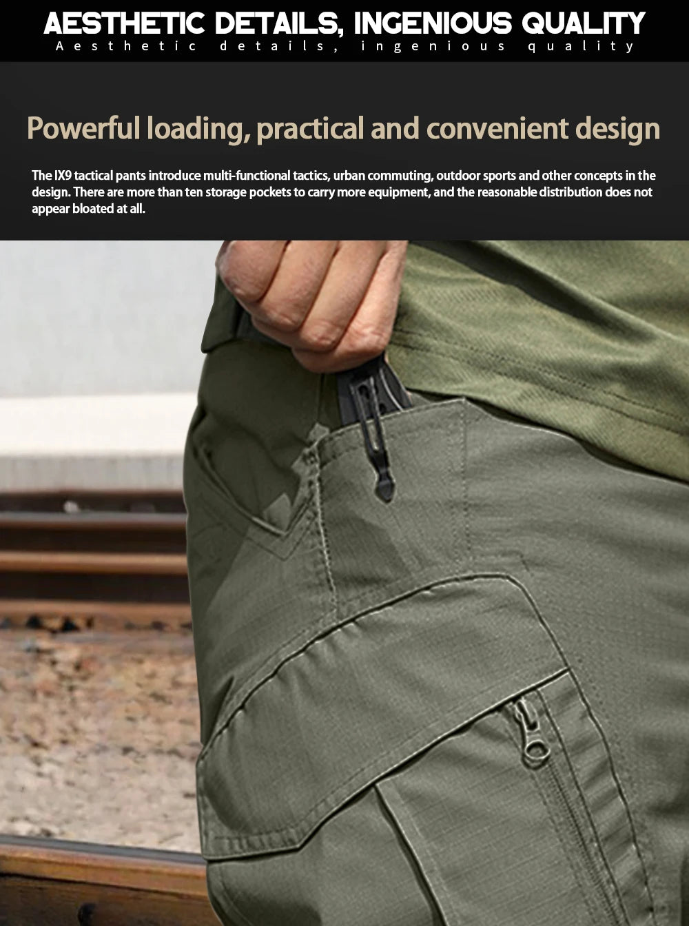 Tactical Men's Wear-resistant Pants