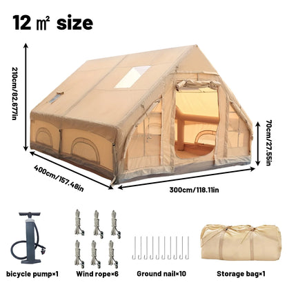 Inflatable Tent with Skylight