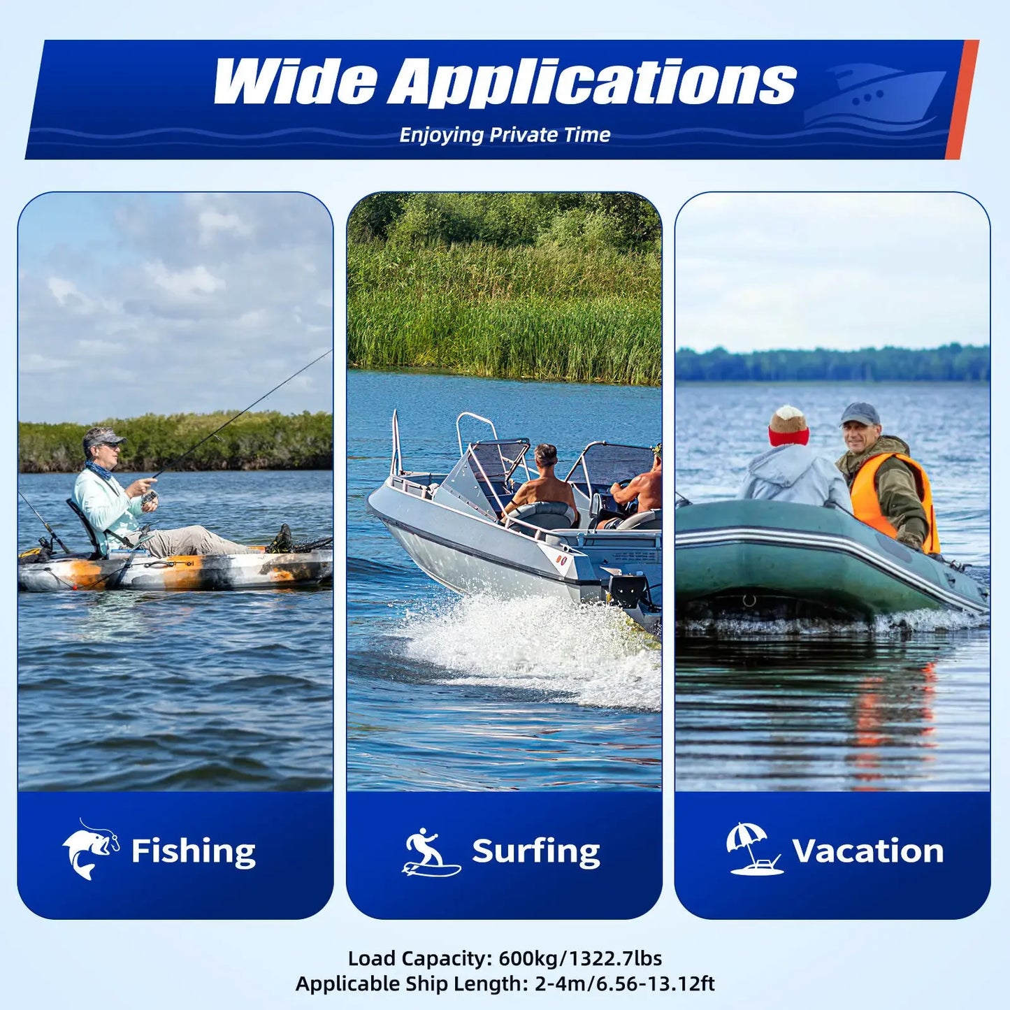 660W Electric Trolling Motor
