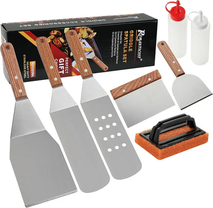 8pcs Professional Griddle Accessories Kit