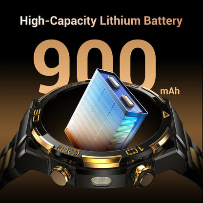 W90Pro GPS Smartwatch with Flashlight