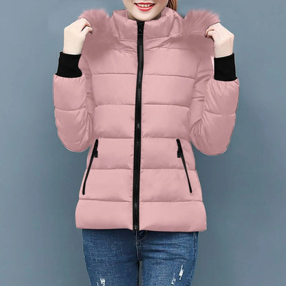 Women's Lightweight Down Winter Jacket             And Warm Winter Coat Feather Light  Adult Medium Winter Coat Women plus Size