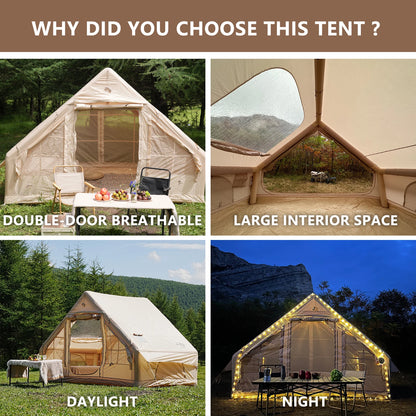 Inflatable Tent with Skylight