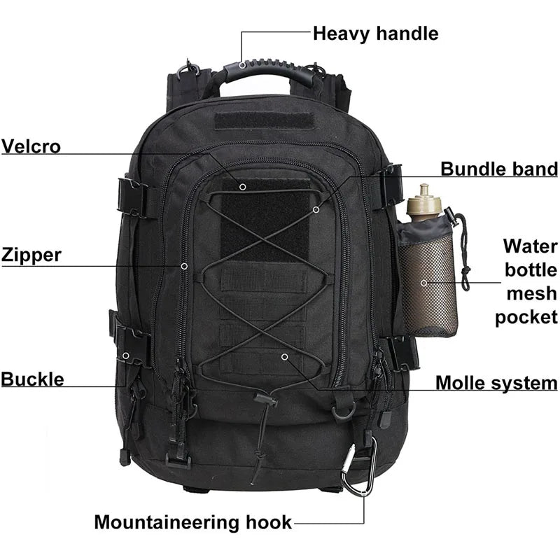 60L Tactical Backpack