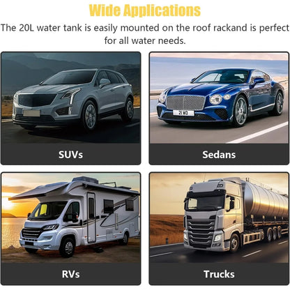 Portable Pressurized Camping Shower