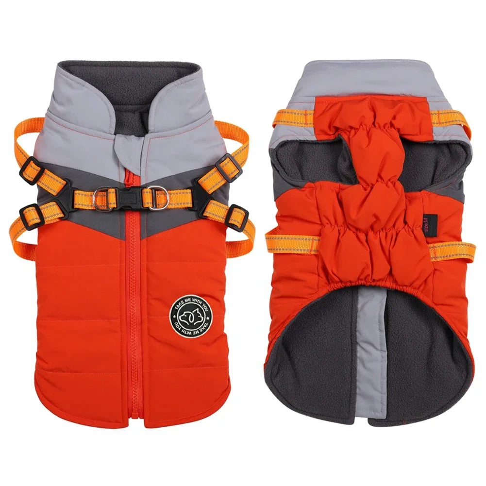 Winter Dog Harness Jacket