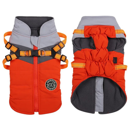 Winter Dog Harness Jacket