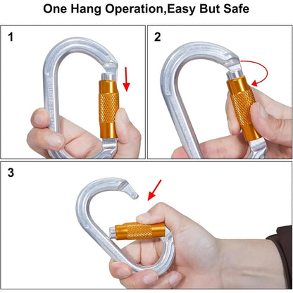 Auto Locking Climbing Carabiner
