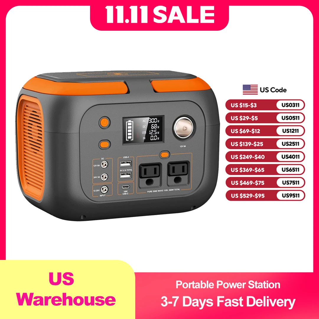 300W Portable Power Station