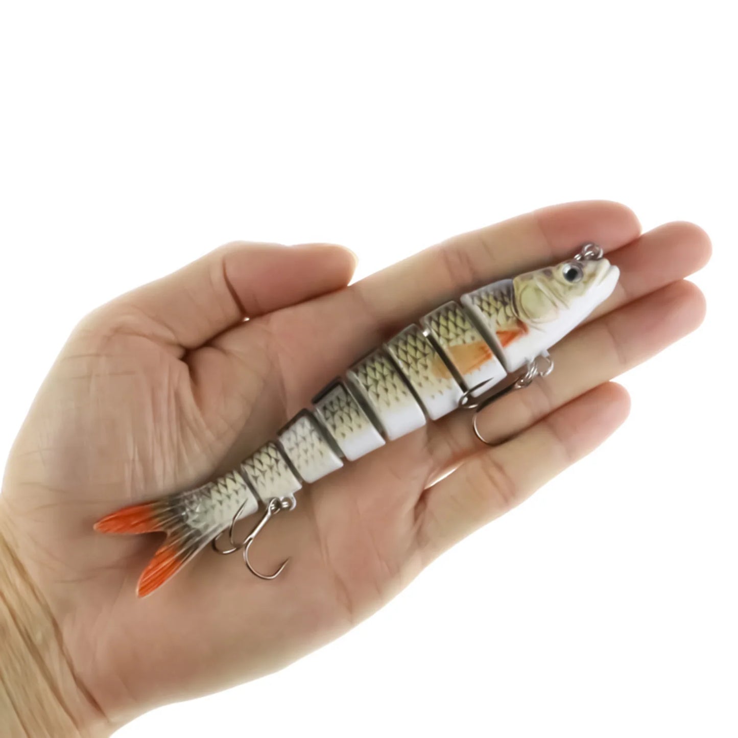 3PCS ABS Plastic Realistic Multi Joint Fishing Lure