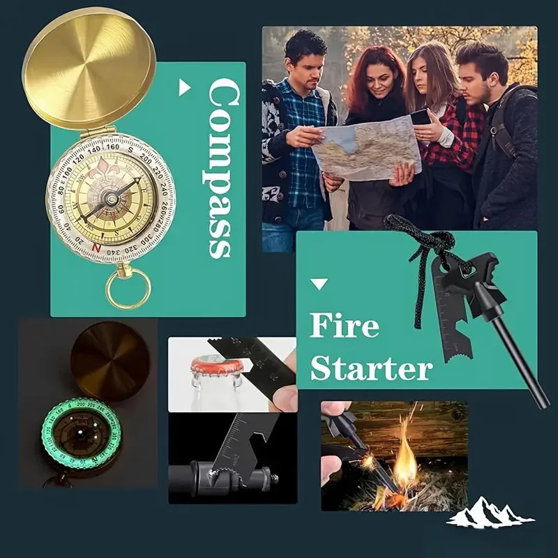 Emergency Outdoor Survival Kit