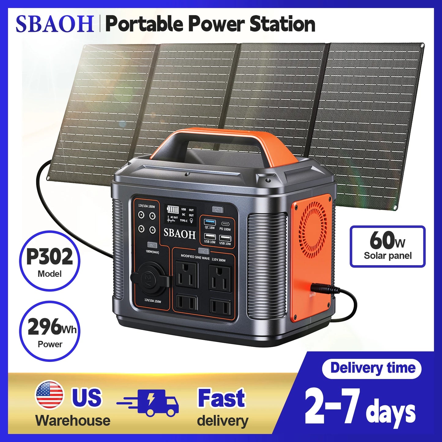 300W Portable Power Station