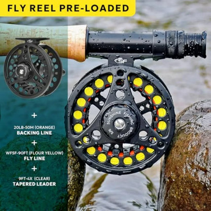 Fly Fishing Rod Combo Starter Kit