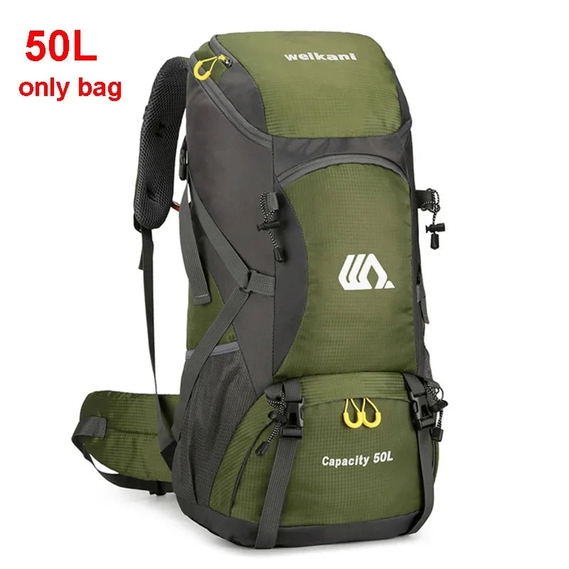 Large 50L Travel Backpack Camping and Hiking