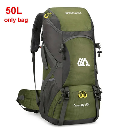 Large 50L Travel Backpack Camping and Hiking