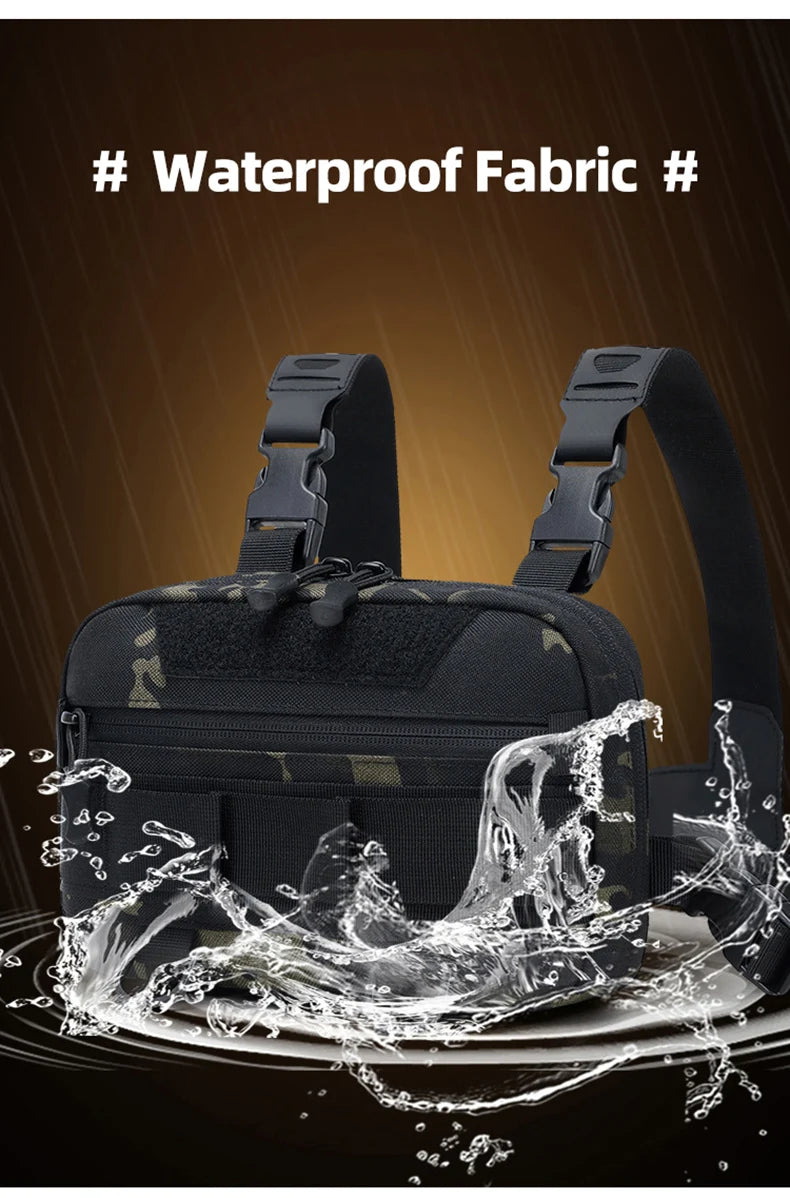 Men's Fishing Vest Backpack