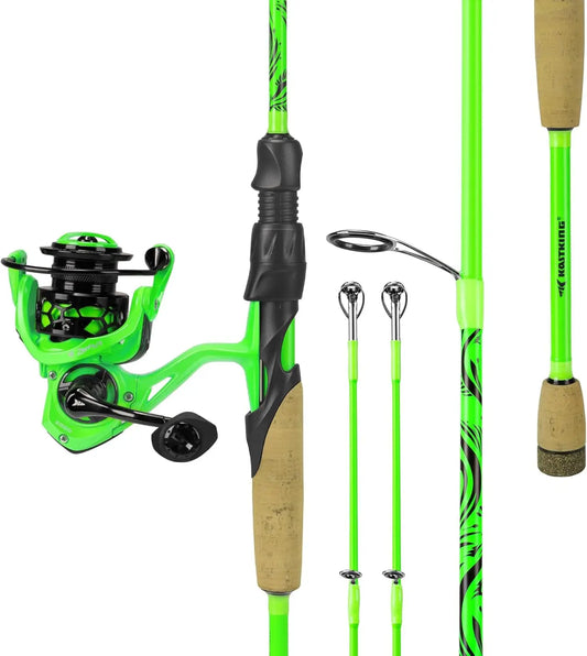 Dual-Tip Fishing Rod & Reel Combo