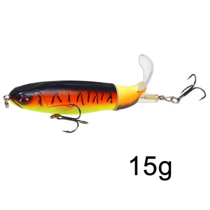 1-8Pcs Topwater Fishing Lure Whopper Popper